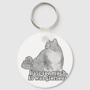 Funny angry Cat Meme für Kätzchenliebhaber & Katze Schlüsselanhänger