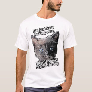 Funny angry Cat Meme für Katzenbesitzer und Liebha T-Shirt
