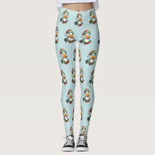 Funny Animal Christmas Favorites - Ente 2 Leggings