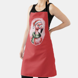 Funny Animal Christmas Favorites - Flamingo 1 Schürze