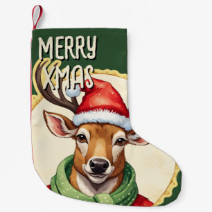 Funny Animal Christmas Favorites - Hirsch 2 Kleiner Weihnachtsstrumpf