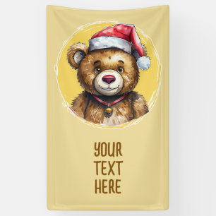 Funny Animal Christmas Favorites - Teddy Bär 1 Banner