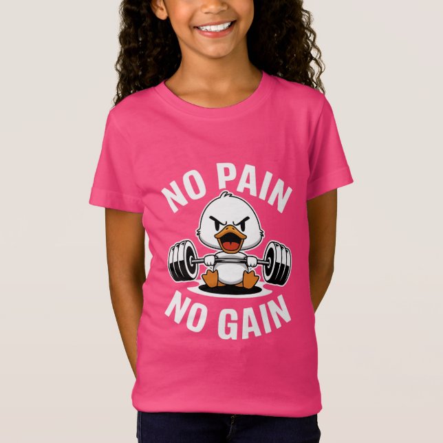 Funny Animal Gym Shirt (Vorderseite)