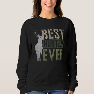 Funny Animal Hirsche Hunter Bester Jäger Jäger Jag Sweatshirt