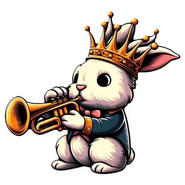 Funny Animal Music T-Shirt (Von Creator hochgeladen)