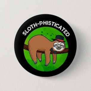 Funny Animal Slot Pun Button