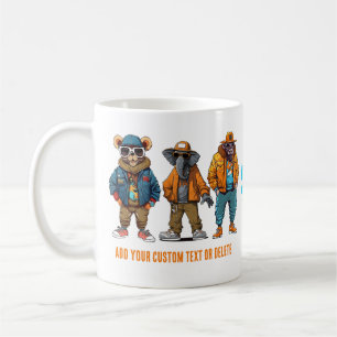 Funny Animals Geschenk Fashion Coffee Kaffeetasse
