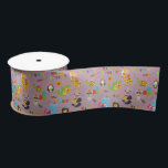 Funny Animals Happy Birthday Satinband<br><div class="desc">Funny Animals Happy Birthday Satin Ribbon</div>