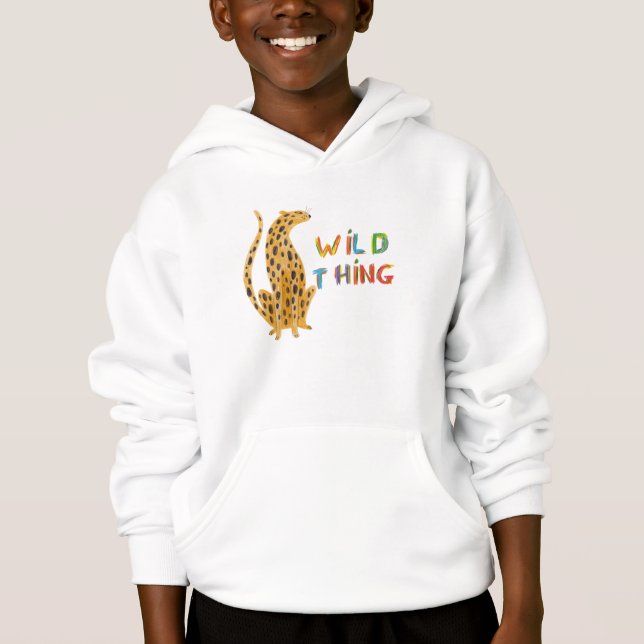 Funny Animals Kids Hoodie (Vorderseite)