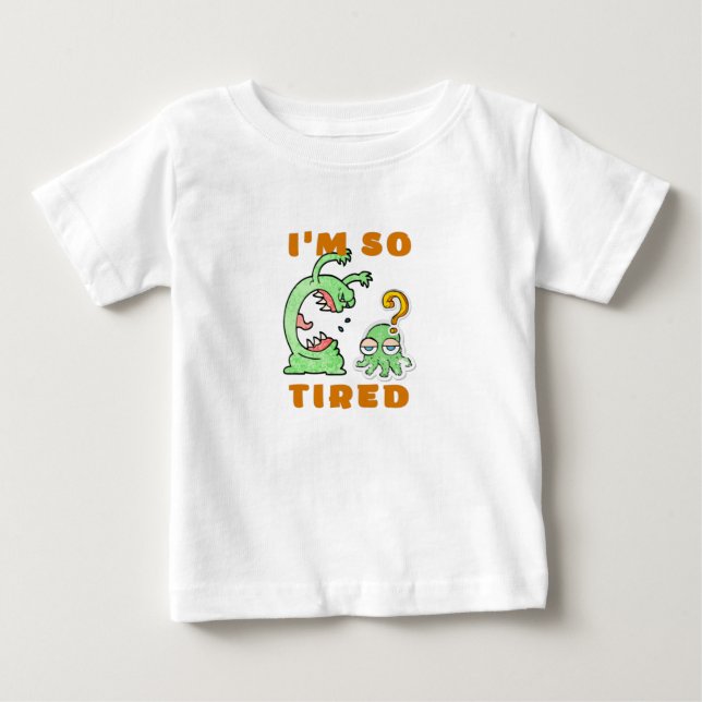Funny Animals Sarcastic Niedlich Baby T-shirt (Vorderseite)