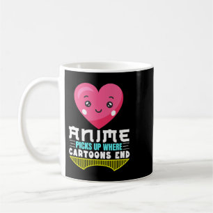 Funny Anime Quote Anime holt sich ein, wo Cartoon  Kaffeetasse
