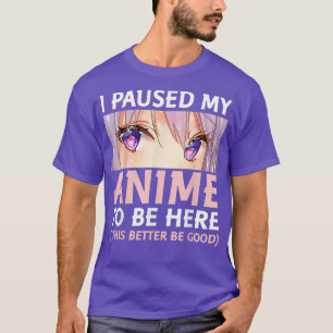 Funny Anime Shirt habe ich mich angehalten, hier A