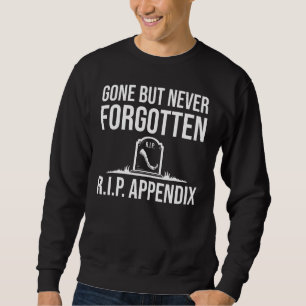 Funny Anlage Designs für Männer Frauen Post Append Sweatshirt