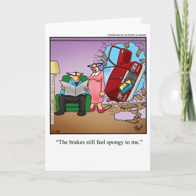Funny Annivesary Card für ihn Karte (Vorderseite)