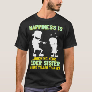 Funny Annoying Brother Cool Sibling Gag Joke Happi T-Shirt
