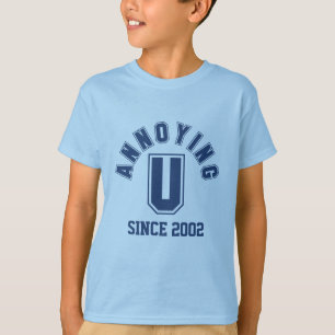 Funny Annoying You Boy T-Shirt, blau T-Shirt
