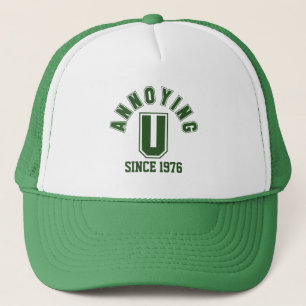 Funny Annoying You Hut, Green Truckerkappe