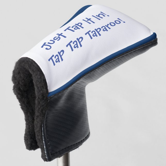 Funny Anstach es einfach in der Golf Driver Cover Headcover (3/4 Vorderseite)