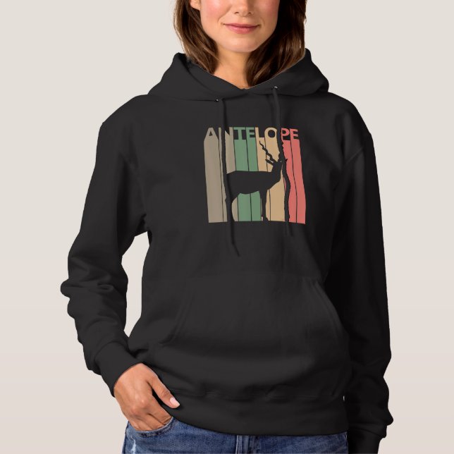 Funny Antelope Costume Hoodie (Vorderseite)
