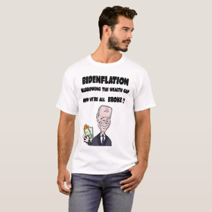 Funny Anti Biden Bidenflation Inflation T-Shirt