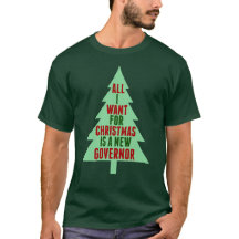 Funny Anti Governor Politischer Weihnachts-Spaß