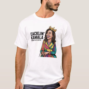 Funny anti Kamala Harris lacht Politik T-Shirt