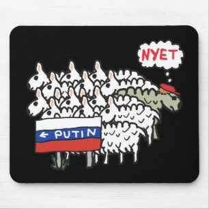 Funny Anti Putin Mousepad