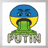 Funny Anti Putin Vomit Emoji