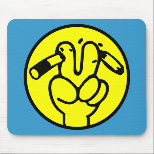 Funny Anti-Raucher ⚠ thailändisches ⚠ Mousepad