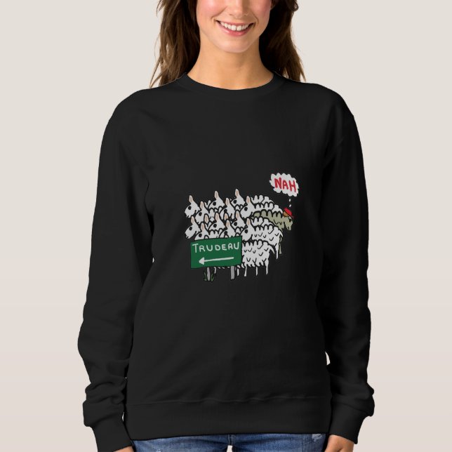 Funny Anti Trudeau Sweatshirt (Vorderseite)
