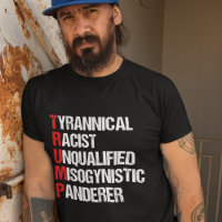 Funny Anti Trump Akronym politischer Humor