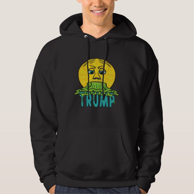Funny Anti Trump Hoodie (Vorderseite)