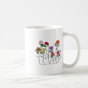 Funny Anti Trump Subtle Floral Blume Anti-Trump W Kaffeetasse