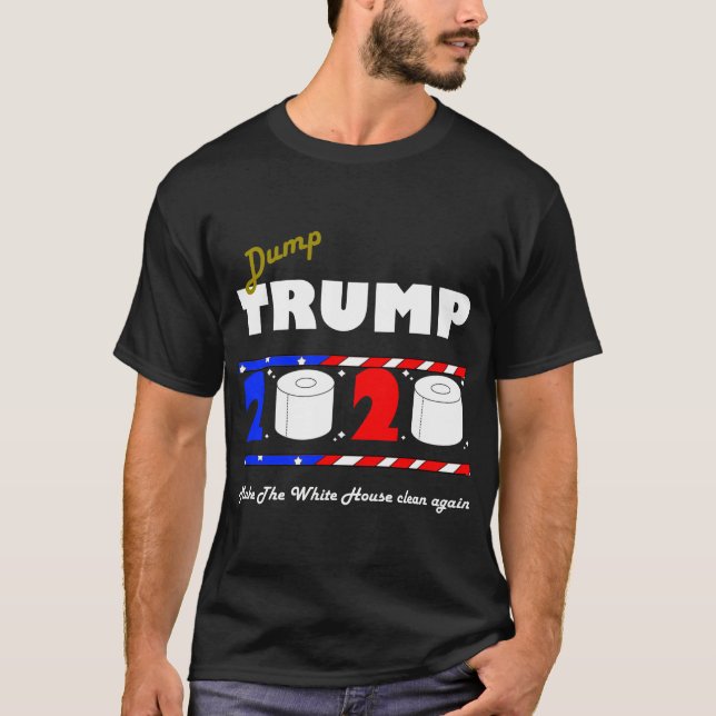 Funny Anti-Trump-Trump Trump T-Shirt (Vorderseite)