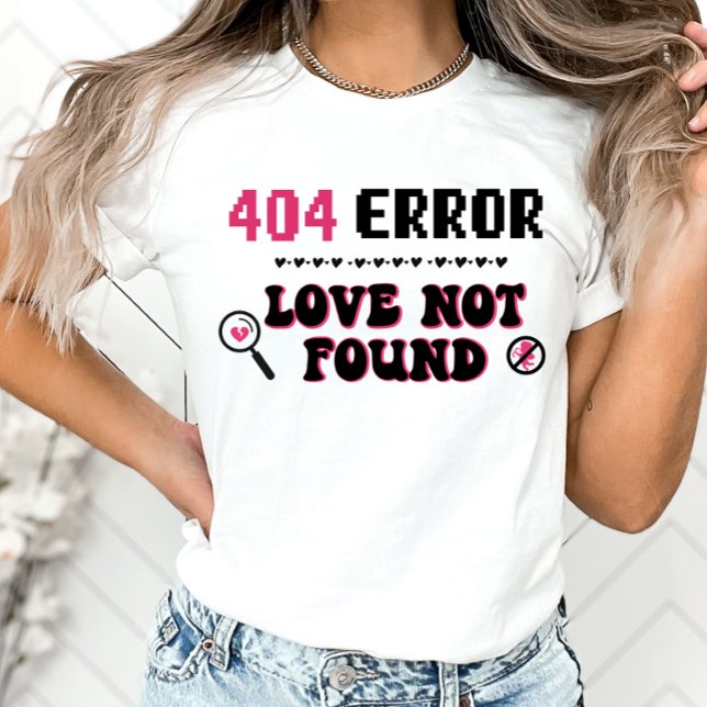 Funny Anti-Valentine-Shirt, Fehler-Liebe nicht gef T-Shirt (Von Creator hochgeladen)