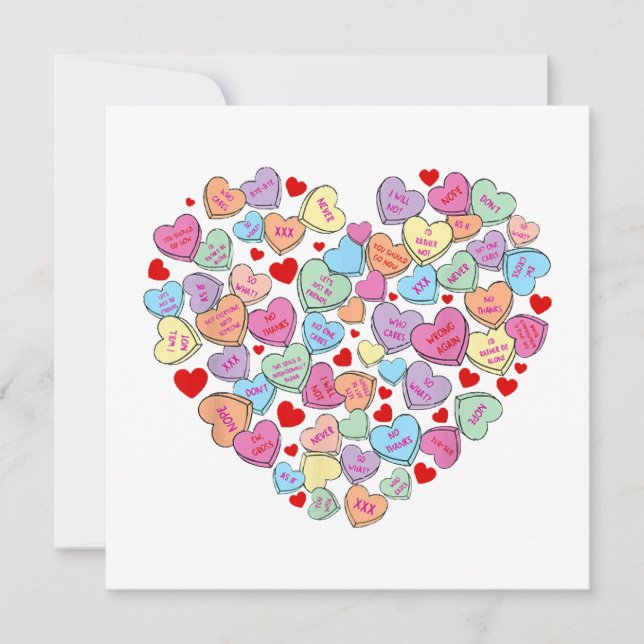 Funny Anti Valentinstag (Vorderseite)