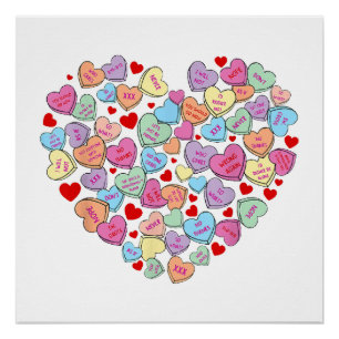 Funny Anti Valentinstag Poster