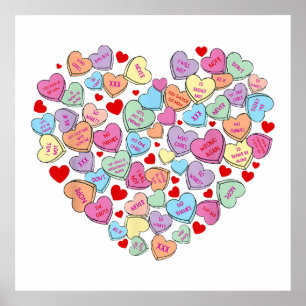 Funny Anti Valentinstag Poster