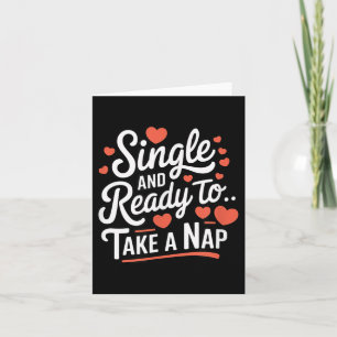 Funny Anti Valentinstag Single Sensibilisierungsta Karte