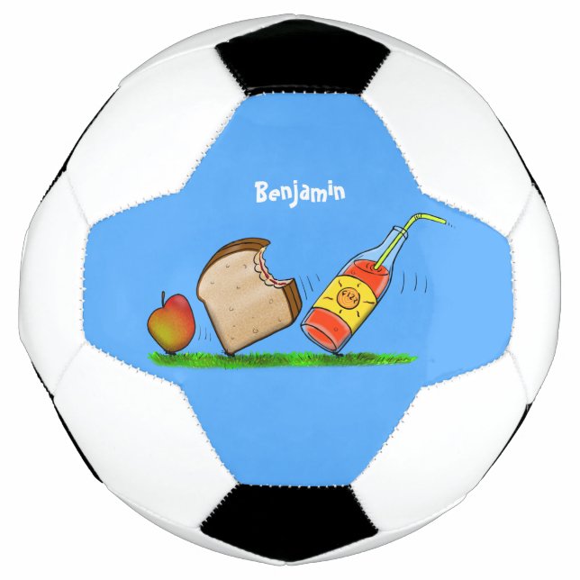 Funny ants Cartoon Fußball (Vorderseite)