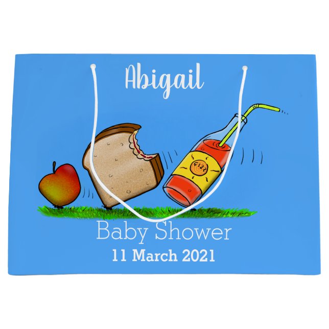 Funny ants Cartoon Große Geschenktüte (Vorderseite)