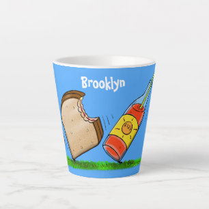 Funny ants Cartoon Milchtasse