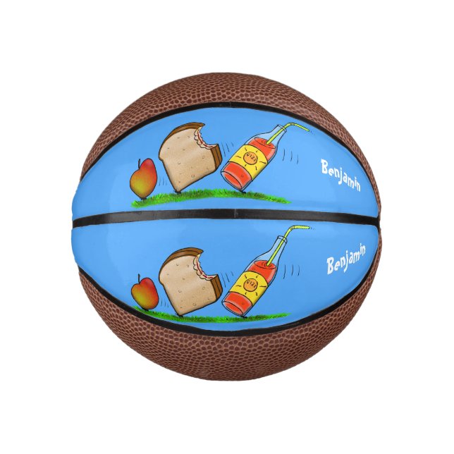 Funny ants Cartoon Mini Basketball (Vorderseite)
