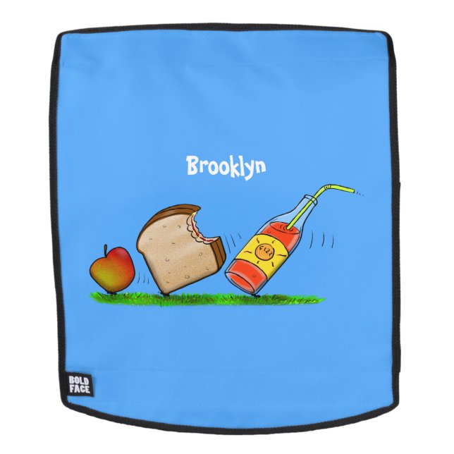 Funny ants Cartoon Rucksack (Abnehmbare Front)