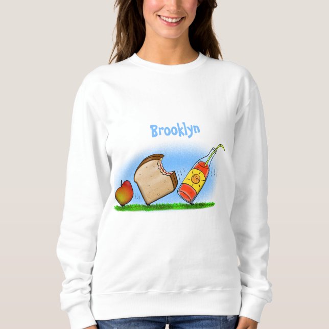 Funny ants Cartoon Sweatshirt (Vorderseite)