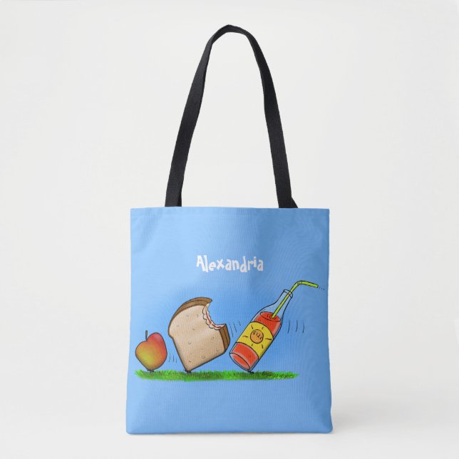 Funny ants Cartoon Tasche (Vorderseite)