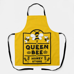Funny Apiary Honey Queen Bee Schürze