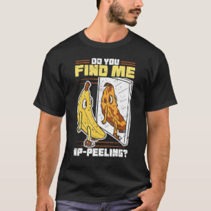 Funny Appaling Banana Feinschmecker Frucht Peel Pu T-Shirt