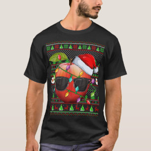 Funny Apple Fruit Lover Familie Matching Ugly Appl T-Shirt