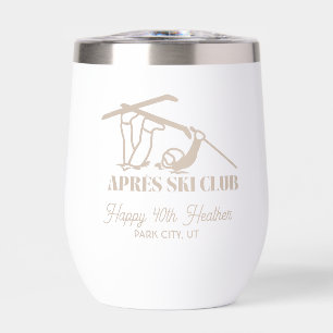 Funny Apres Ski Club Insulingierte Tasse